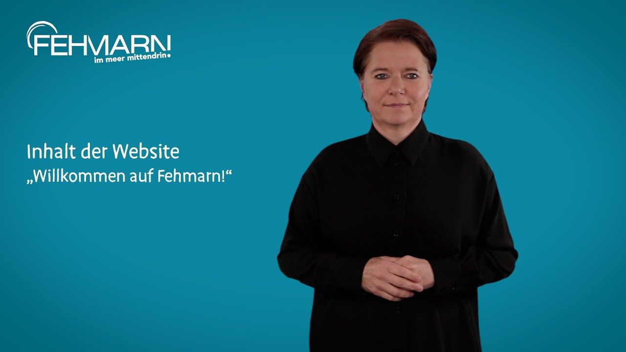 Inhalte der Website fehmarn.de in DGS