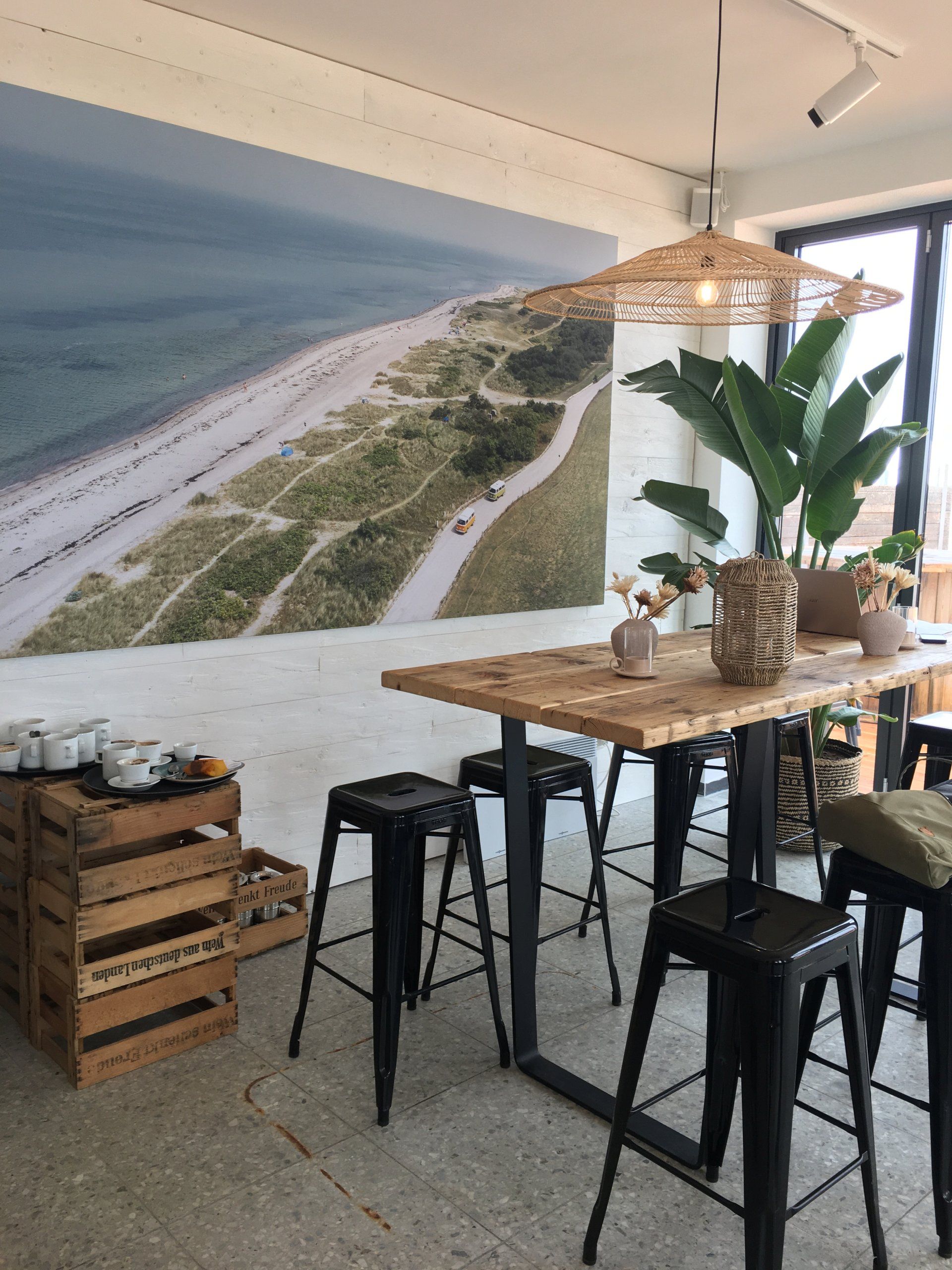 Cafébar Sand Tropez im Ahoi Camp in Altenteil auf Fehmarn 