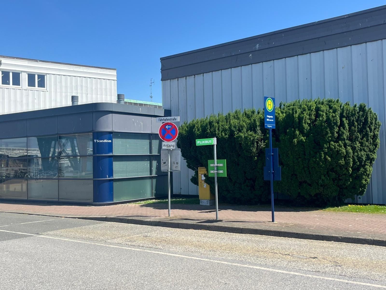 Bahnhof Puttgarden auf Fehmarn