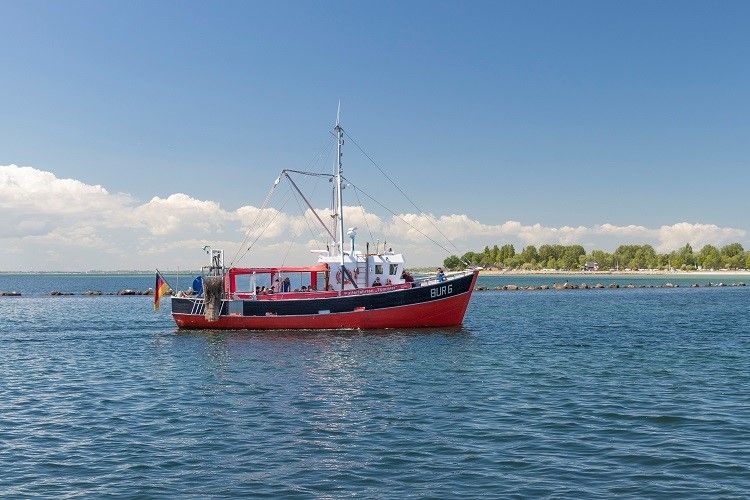 Fischerboot auf dem Wasser